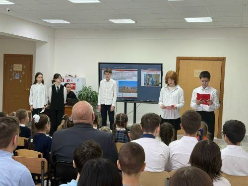 Ветеран войны в Афганистане встретился с учениками Набережно-Морквашской школы