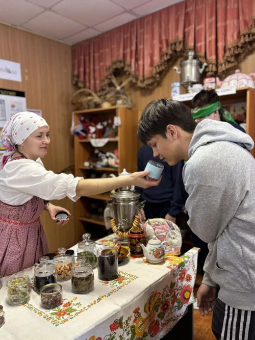 Чайная церемония по Пушкинской карте прошла в Татарском Бурнашеве