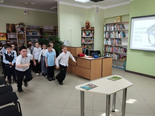 Балалар китапханәсе Халыкара урман көненә чара үткәрде