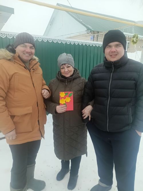 Кильдеевцы получили открытки с комплиментами от работников СДК