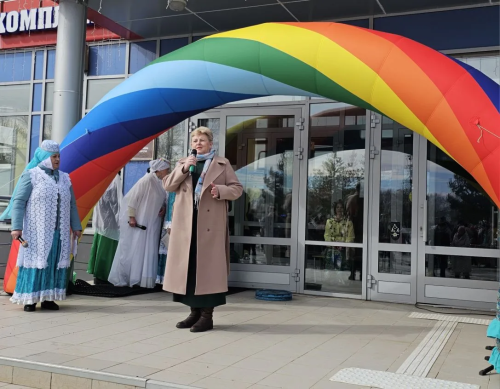 В Верхнем Услоне ярко и весело встретили Навруз