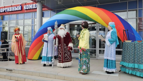 В Верхнем Услоне ярко и весело встретили Навруз