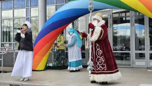 В Верхнем Услоне ярко и весело встретили Навруз