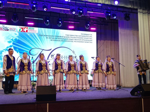 Ветераны Верхнеуслонского района выступили на фестивале «Балкыш» в Буинске