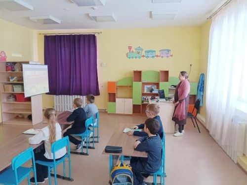 Школьникам в Тат.Бурнашеве рассказали о кибергигиене на «Разговорах о важном»