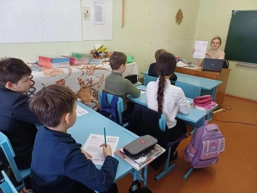 Школьникам в Тат.Бурнашеве рассказали о кибергигиене на «Разговорах о важном»