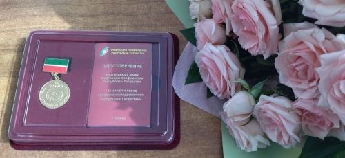 Знак отличия за труд: Лилия Хурматуллина получила высокую награду