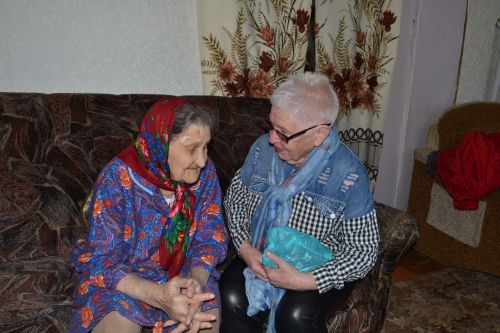 «Надышаться не можем»: в Макулове встретили 95-летие Нины Щипачевой