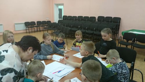 В Кильдееве прошла «Кроссвордомания» для детей на весенних каникулах