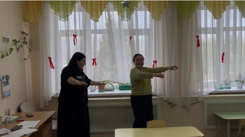 Производственная зарядка в «Солнышке» ко Всемирному дню здоровья