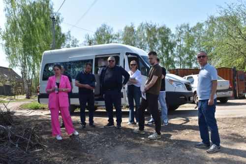 Фоторепортаж выездного совещания по благоустройству в Верхнем Услоне