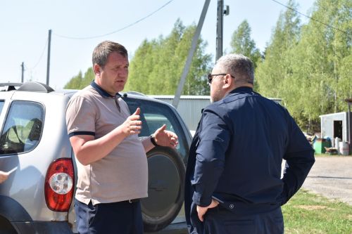 Фоторепортаж выездного совещания по благоустройству в Верхнем Услоне