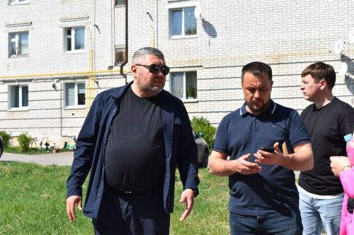 Фоторепортаж выездного совещания по благоустройству в Верхнем Услоне