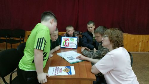 В Кильдееве прошёл патриотический час «Труженики тыла» и акция «Окна Победы»