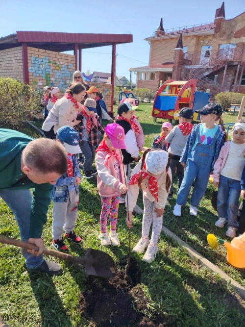 Район илнең яшел мирасына үзенең өлешен кертә