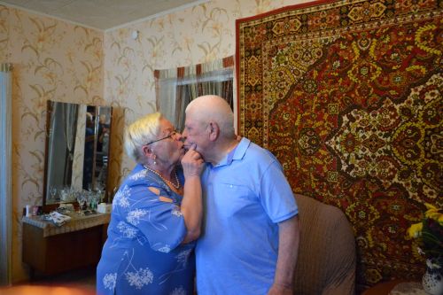 Супруги Зайцевы из Макулова отметили 55-летие совместной жизни