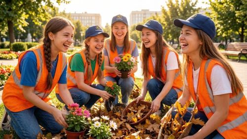 Почти 1,4 тысячи подростков нашли первую работу в студотрядах Татарстана в июне