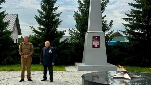 Введенка Бистәсендә сугышчан хәрәкәтләр ветераннарын искә алдылар