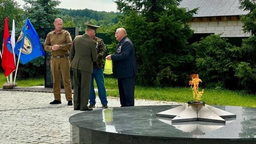 Введенка Бистәсендә сугышчан хәрәкәтләр ветераннарын искә алдылар