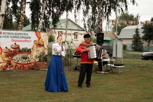 Фестиваль «ОкрошкаФест» прошел в Татарском Бурнашеве