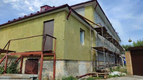 В краеведческом музее Верхнего Услона завершают капремонт и отделку фасада