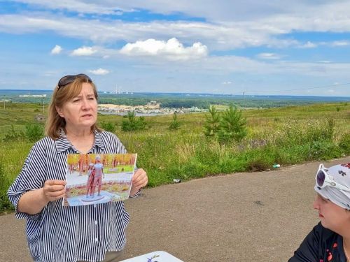 На горе Соколка прошёл урок памяти о детях Донбасса