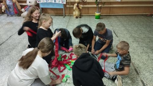 В Ямбулатове прошла игровая программа «Лето — это маленькая жизнь»