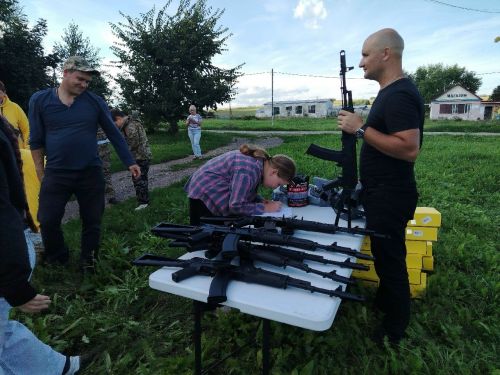 В Кильдееве прошла военно-тактическая игра «Пинбол» для детей и подростков