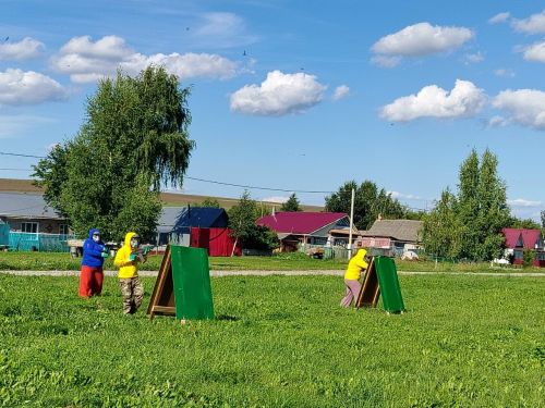 В Кильдееве прошла военно-тактическая игра «Пинбол» для детей и подростков