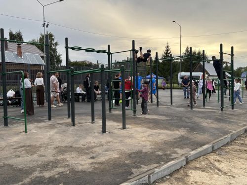 В Верхнем Услоне открылось новое общественное пространство
