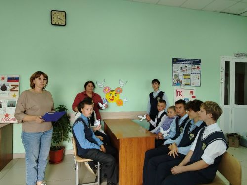 В Кильдееве прошёл информационный час «Пусть всегда будет мир!»