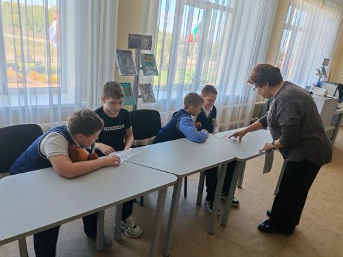 Работники культуры Куралова провели правовой час для шестиклассников
