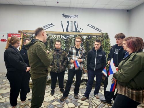 Участник СВО рассказал коргузинской молодёжи о службе