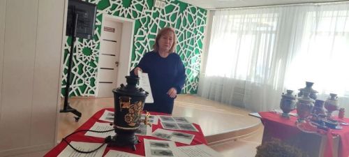 Балалар самавыр тарихы белән таныштылар