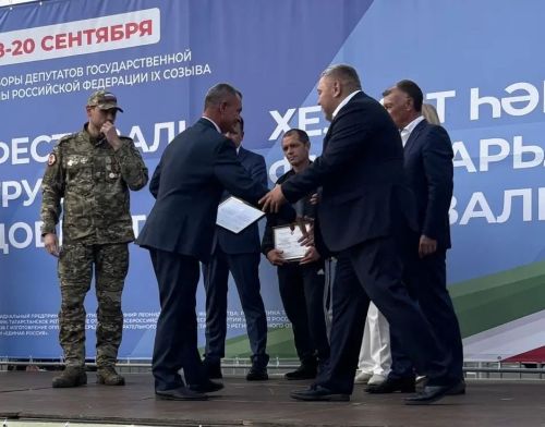 В Верхнем Услоне чествовали лучших жителей на фестивале труда и доблести