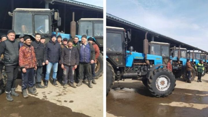 Районның авыл хуҗалыгы оешмалары язгы кыр эшләренә әзер