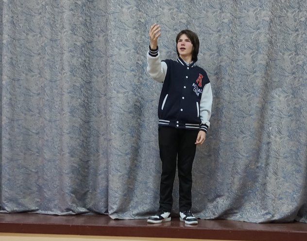 В Печищах прошел конкурс чтецов «Во славу Отечества»
