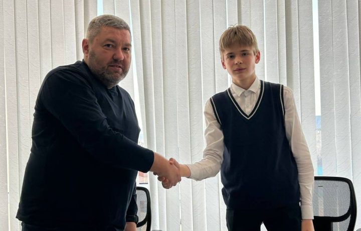 Школьник из Верхнего Услона предложил создать футбольный клуб