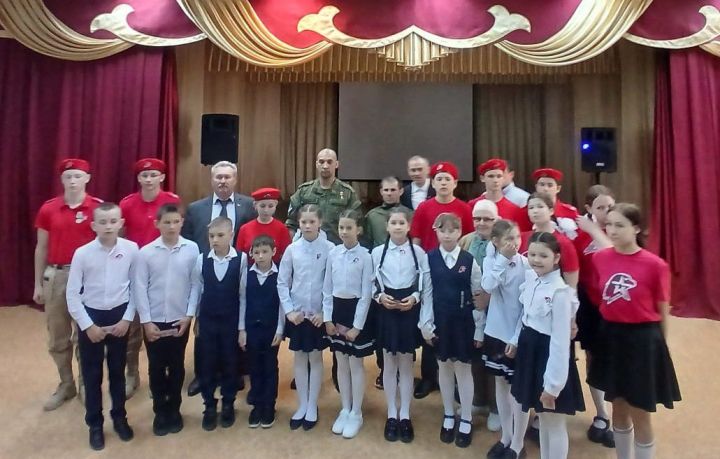 Урок мужества от Героя России Баксикова прошел в Верхнеуслонском районе