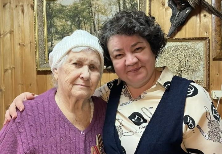 Встреча с бывшей узницей концлагеря прошла в Набережных Морквашах