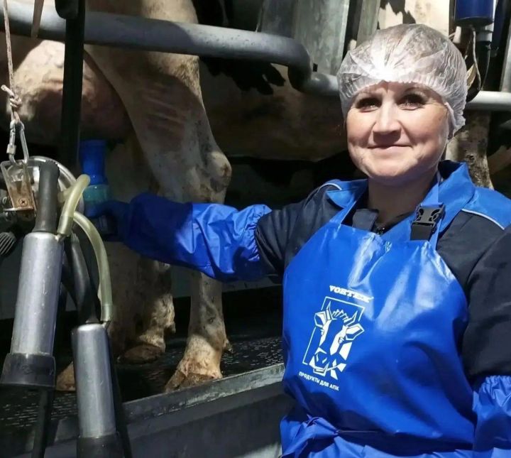 Любовь Каримова представила Верхнеуслонский район на конкурсе доярок в Бавлах
