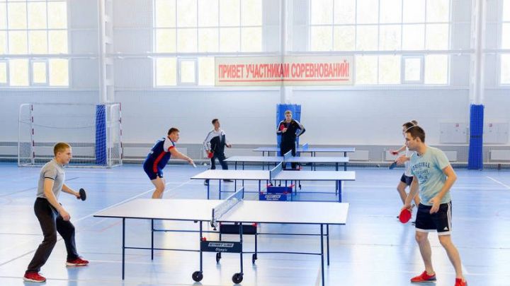 Соревнования по настольному теннису в рамках районной Спартакиады прошли в Верхнеуслонском районе