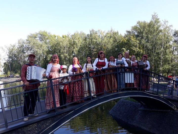 Фольклорный коллектив "Калинушка" из Верхнеуслонского района успешно выступил в Казани