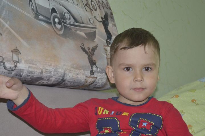 Четырехлетнему Роману Константинову нужна помощь жителей Верхнеуслонского района