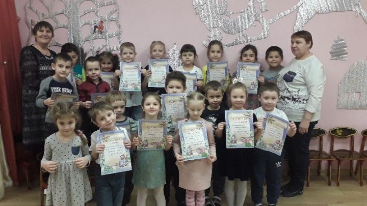 Воспитанники Верхнеуслонского детского сада «Березка» организовали конкурс «Царство Зимы»