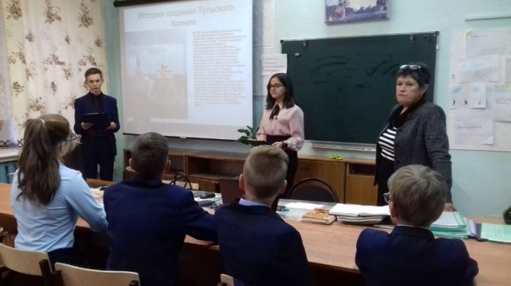 В школах Верхнеуслонского района прошли уроки, посвященные К 500-летию Тульского Кремля
