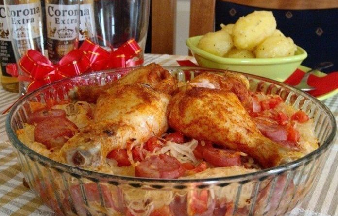 Курица по-польски — сытное и оригинальное блюдо