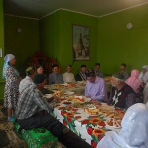 В Вахитовской  мечети имени “Гумар” Верхнеуслонского района прошло мероприятие, посвященное празднику Курбан-байрам