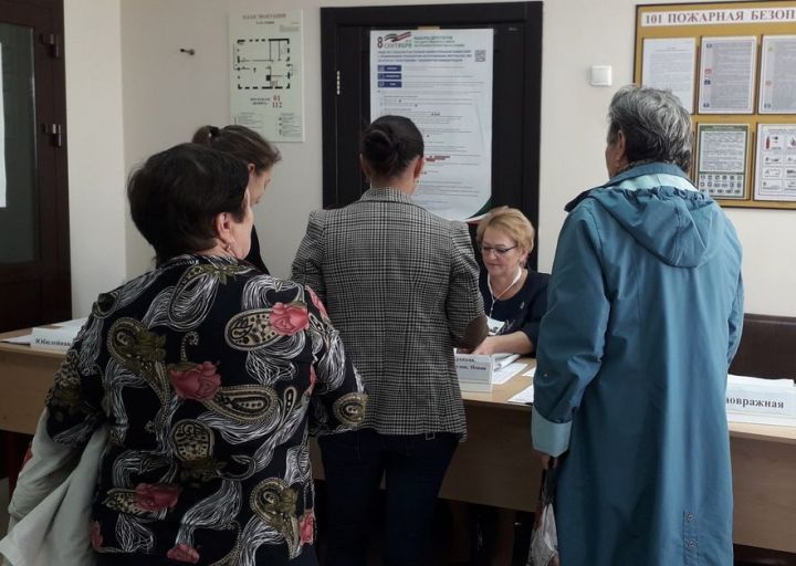 В Верхнеуслонском районе на выборах в Госсовет Татарстана проголосовали более 70% избирателей