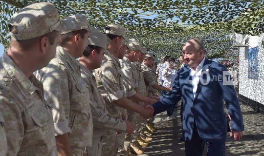 Полпред Татарстана в РФ Равиль Ахметшин посетил военную базу Хмеймим в Сирии